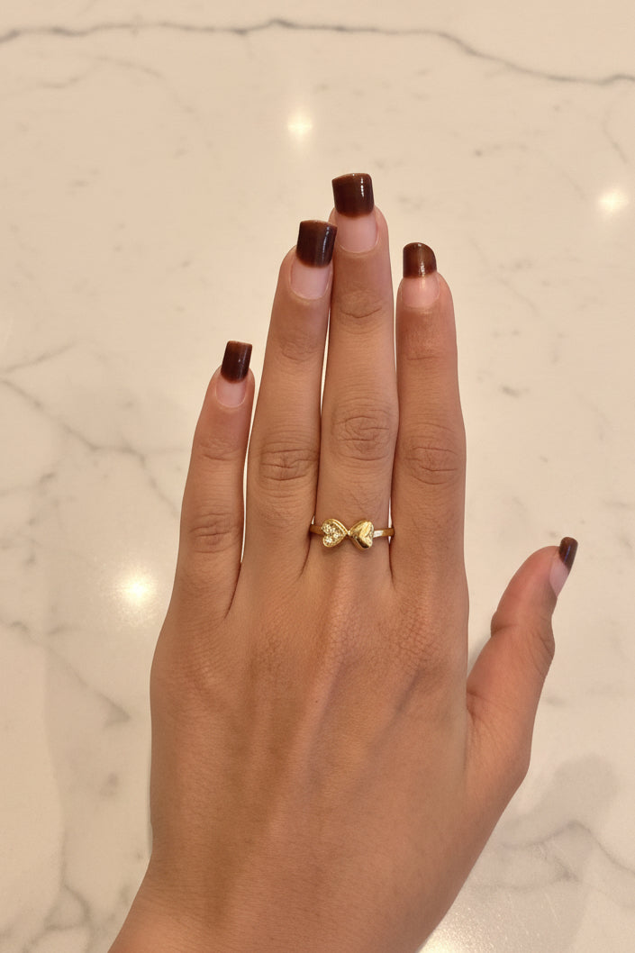 Gold Heart ring