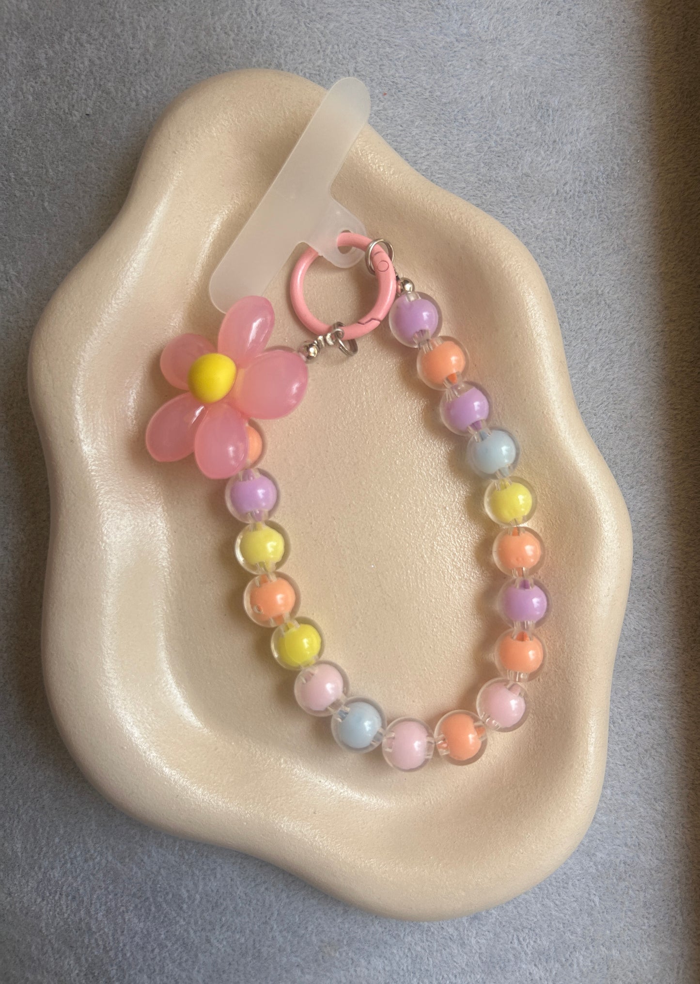 Multi colour Pinterest Phone charms