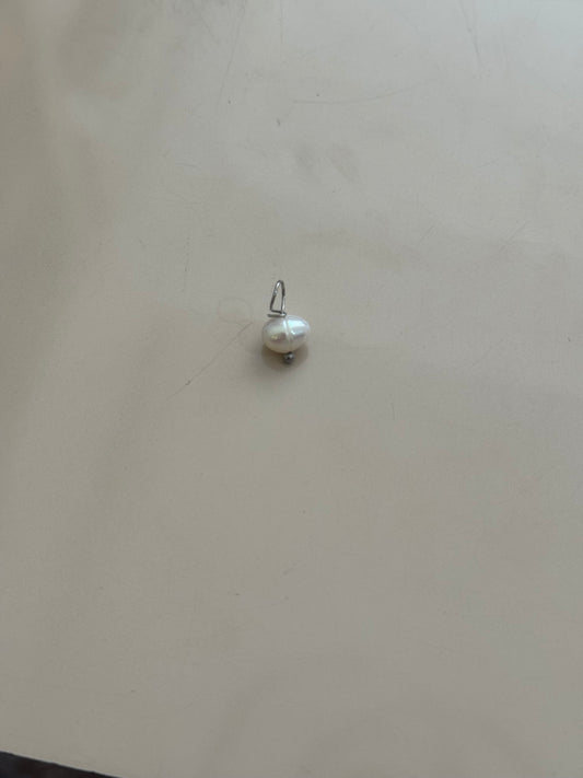 White pearl charm