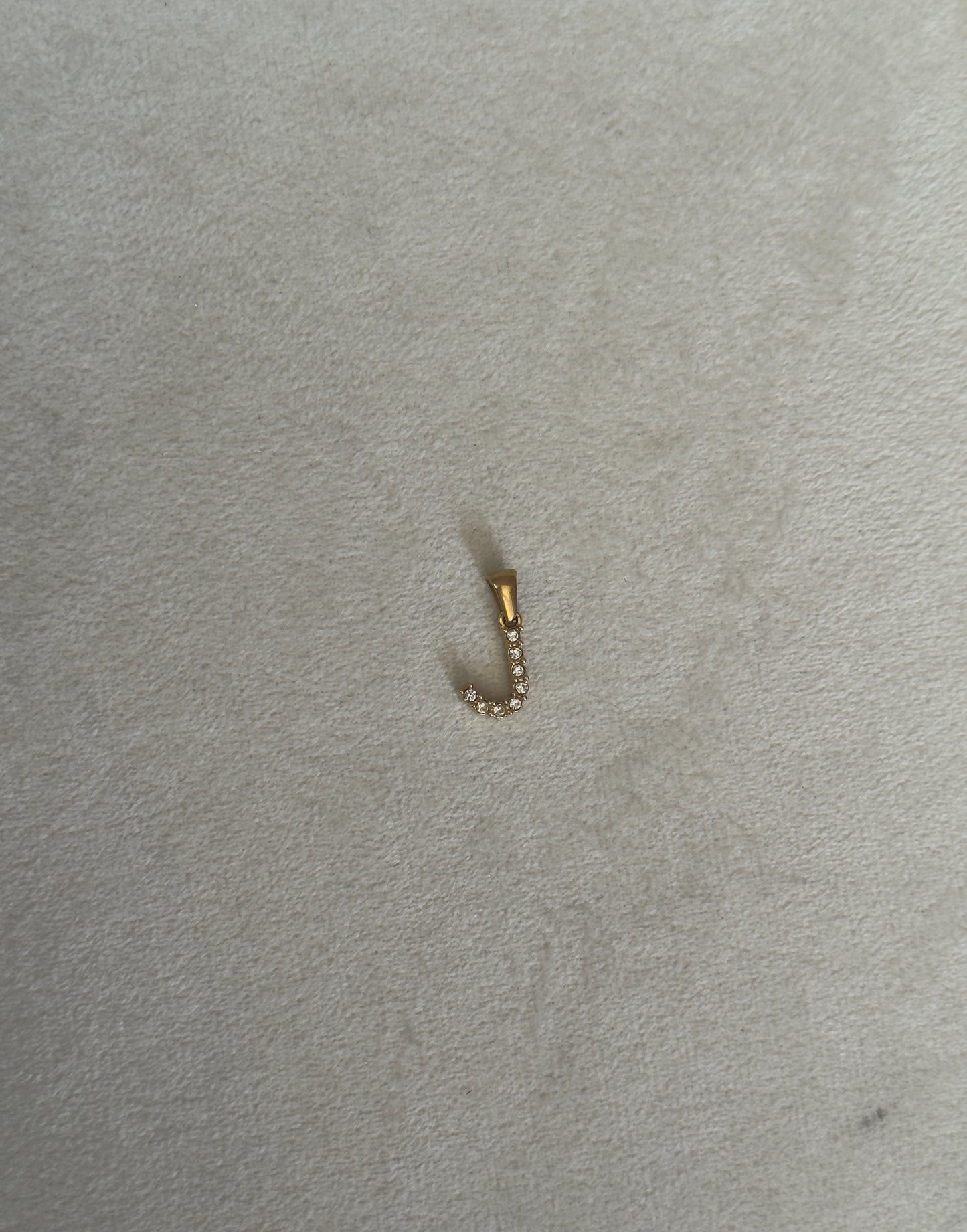 J letter pendant