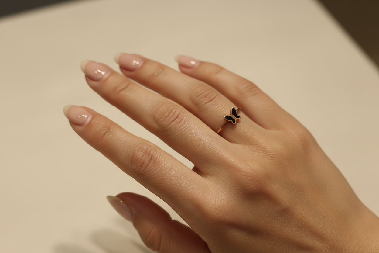 Butterfly kids ring