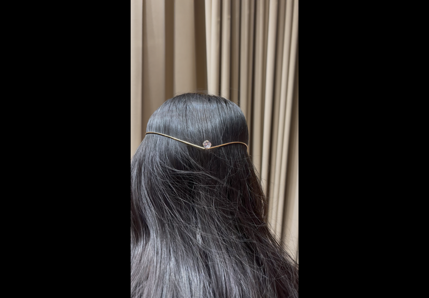 Trending hair accessories pink stone