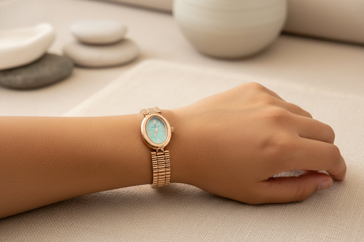 Mint Oval Watch