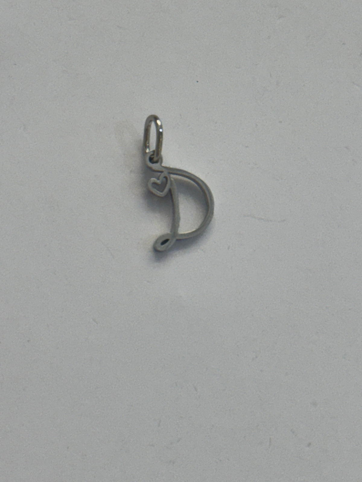 D letter charm