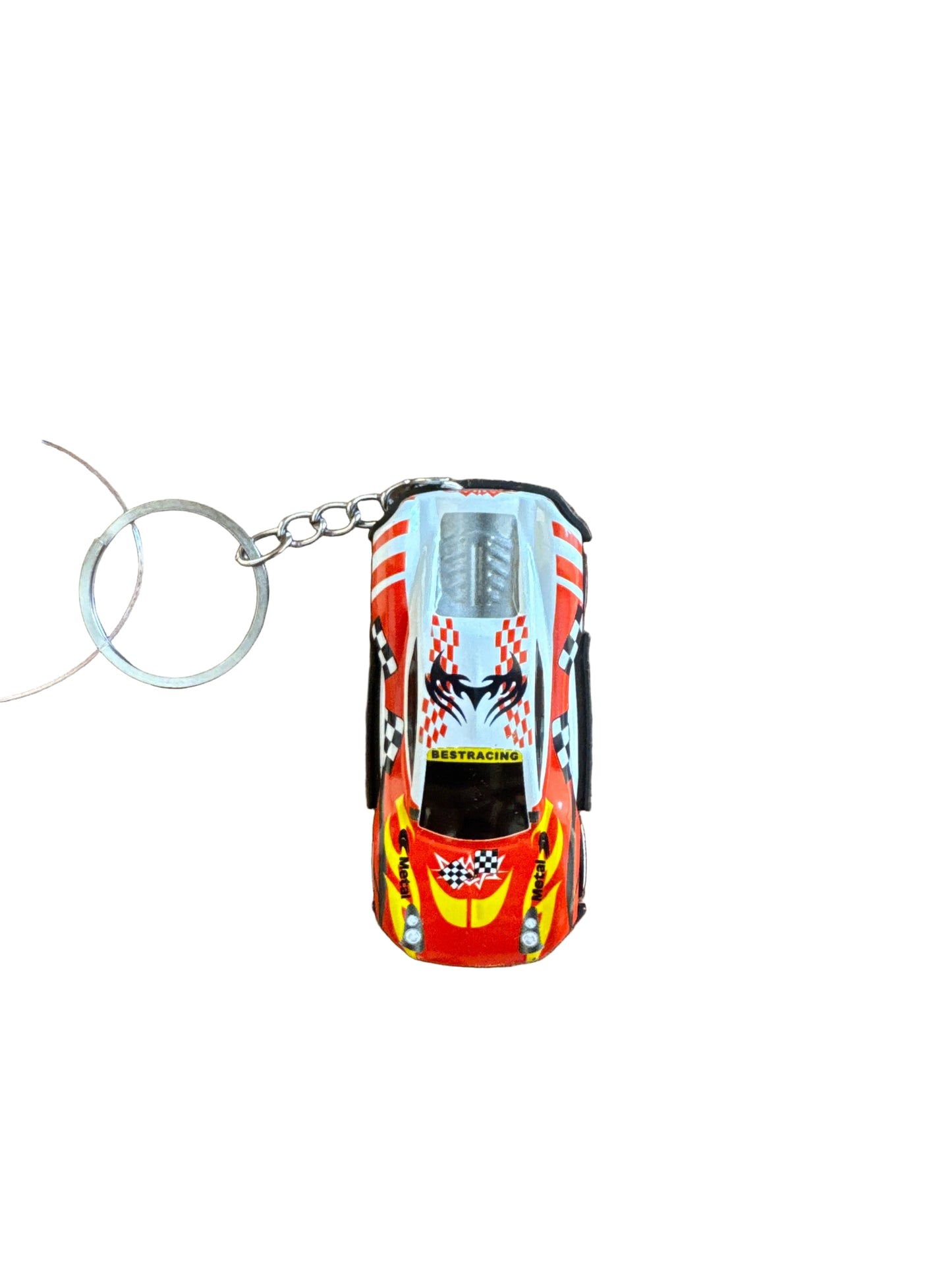R/W Car Keychain