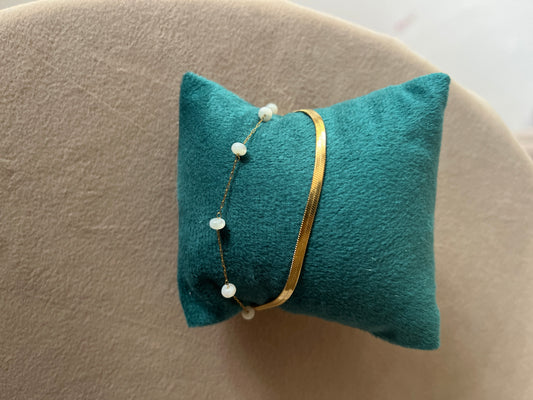 Anklet single piece