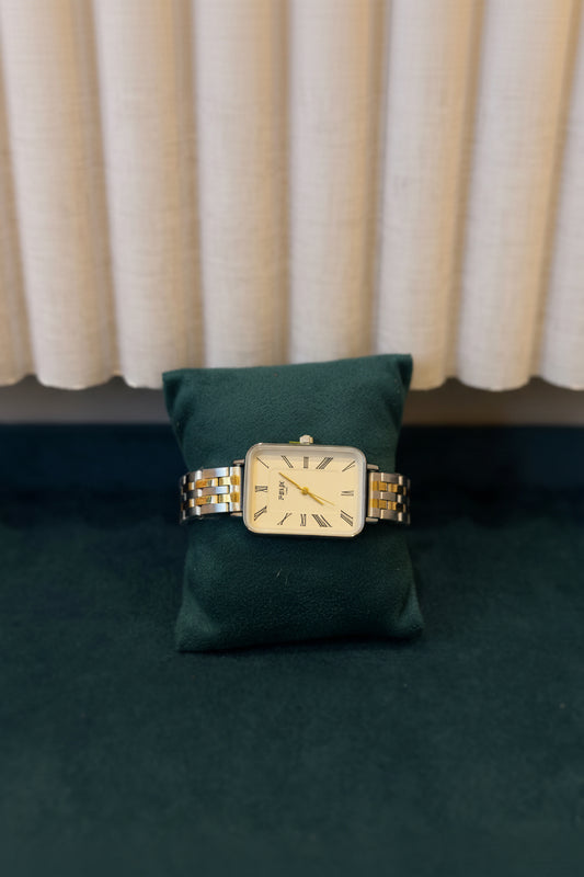 Felix two-tone watch