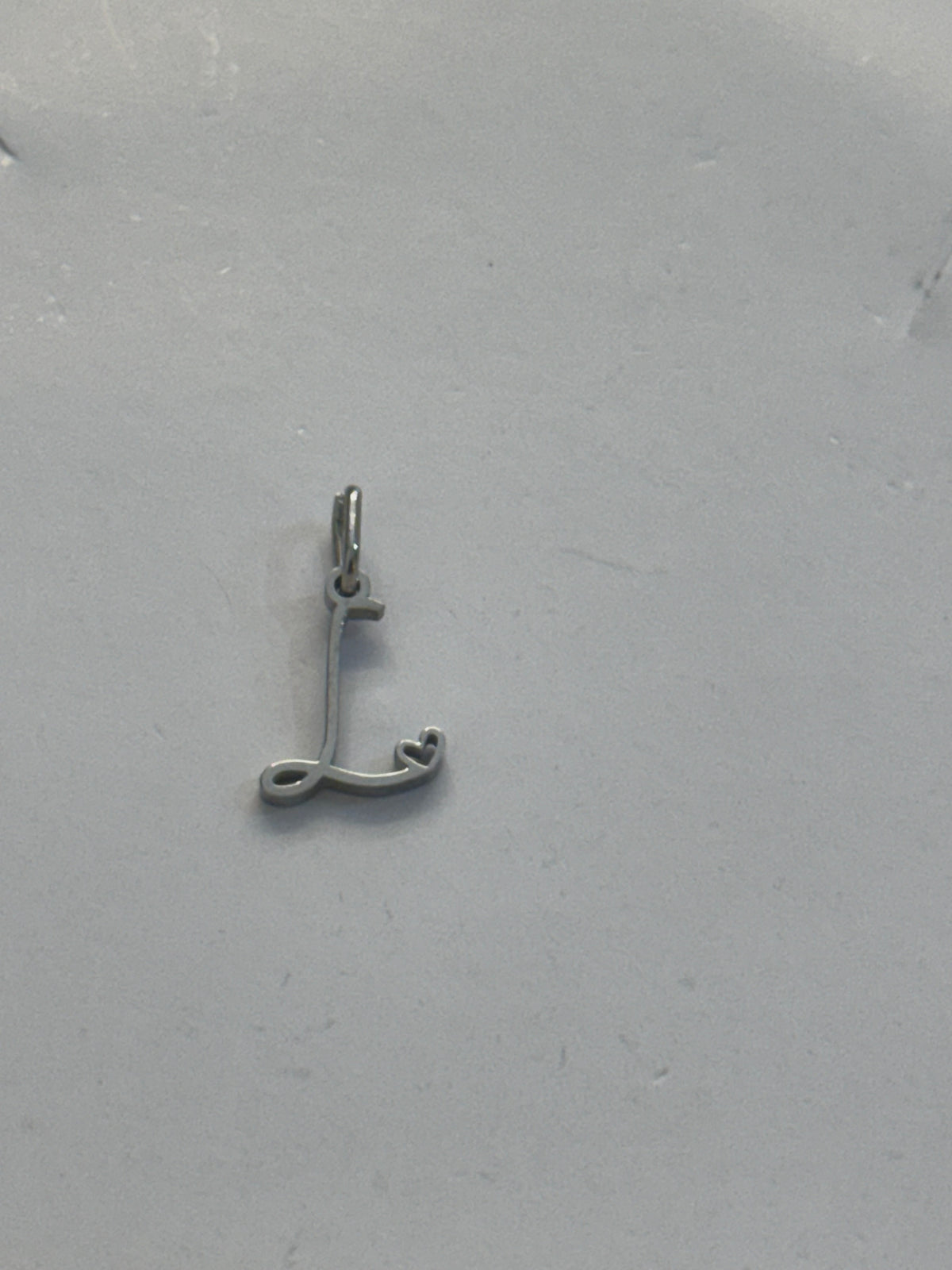 L letter charm