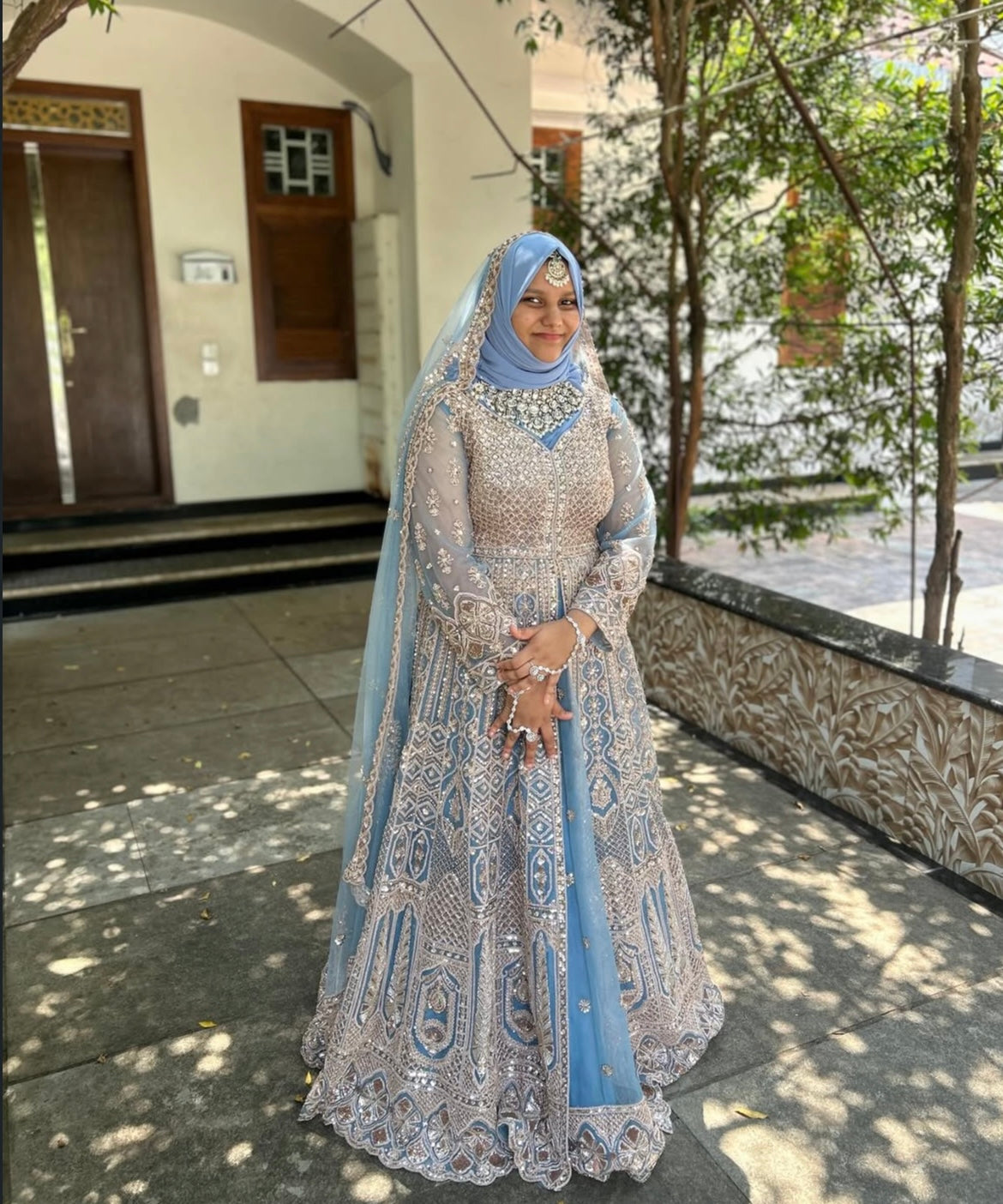 Premium Powder Blue gown