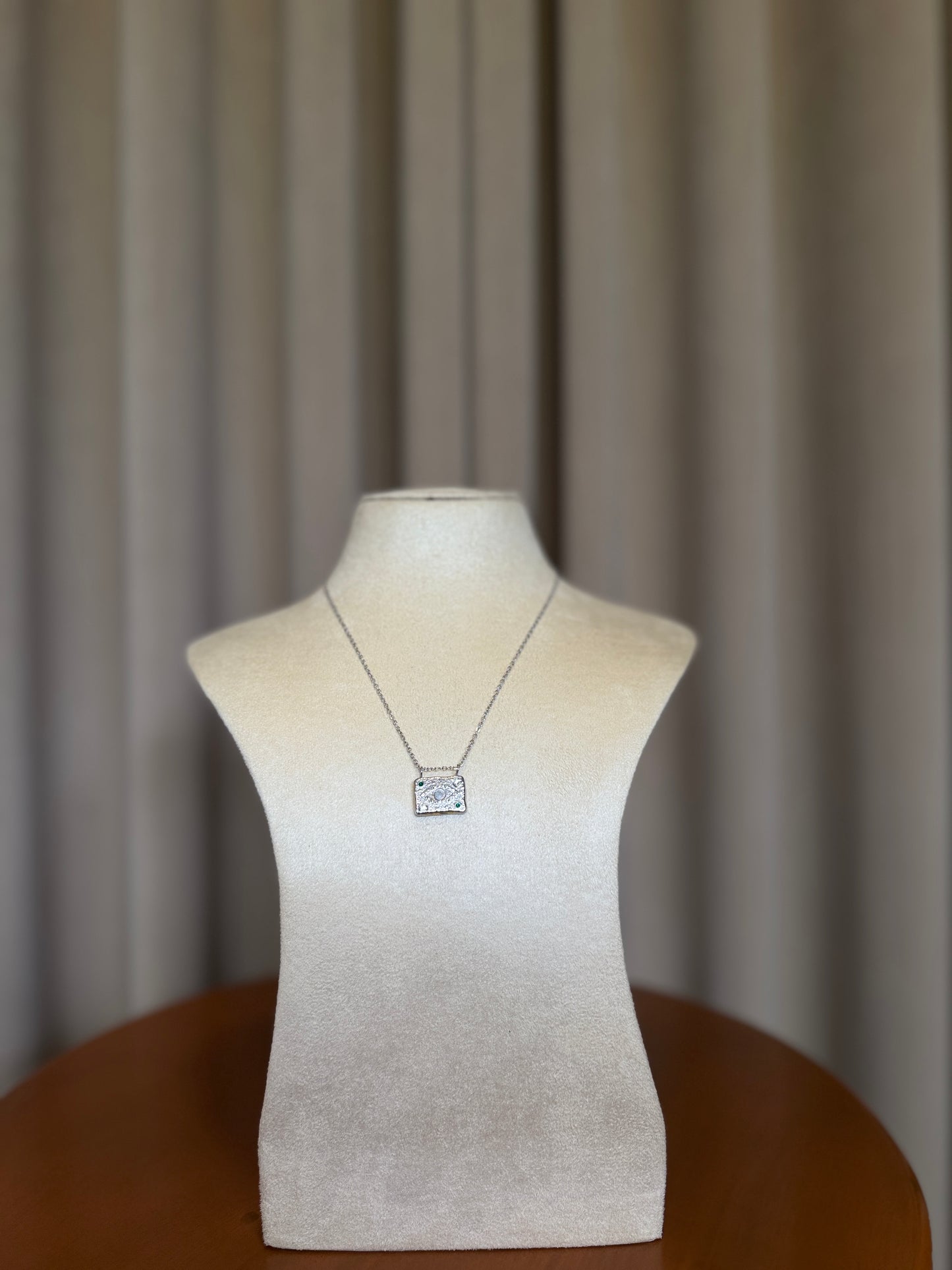 Evil eye Necklace - Silver