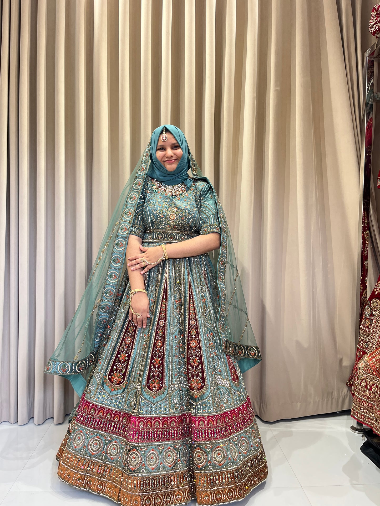 Blue green Lahanga