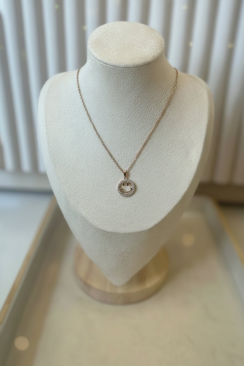 Smile Spark Rose gold Chain