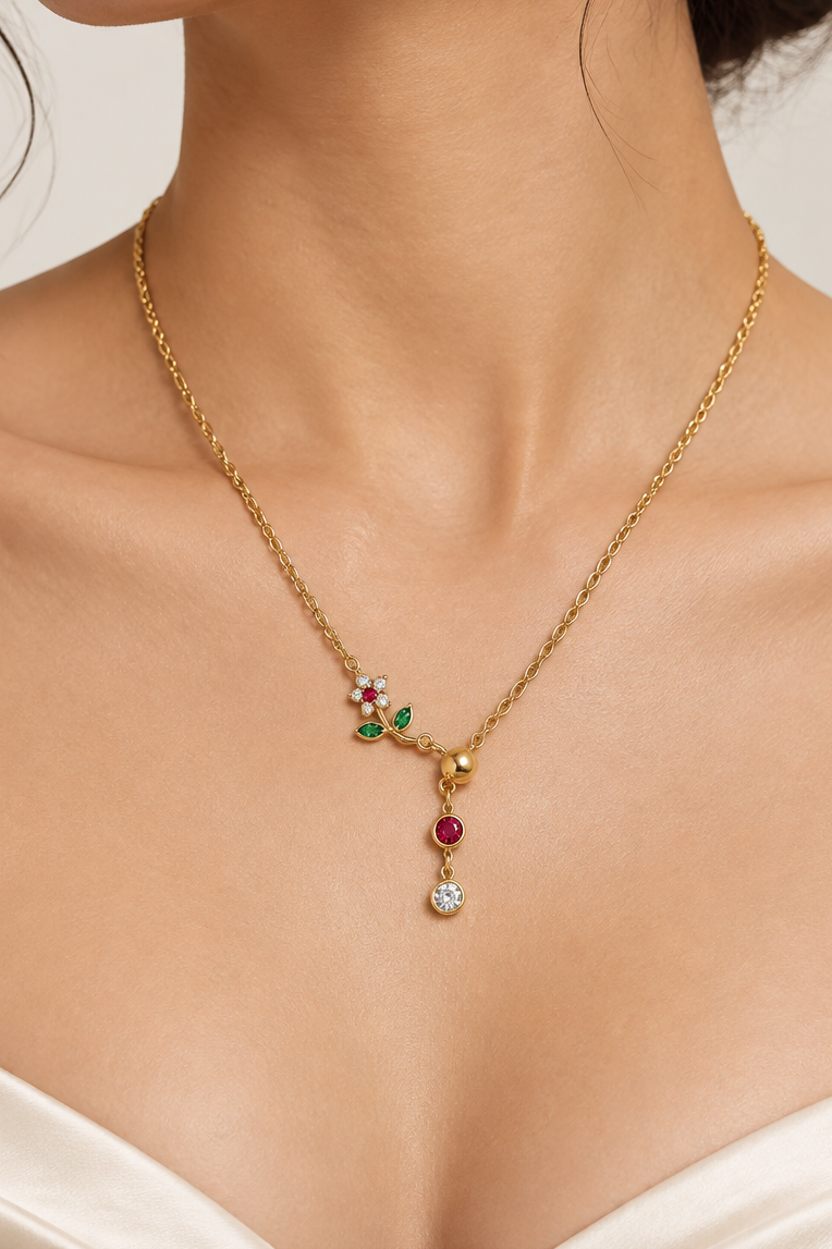 Flower necklace