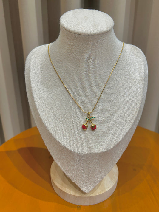 Cherry necklace