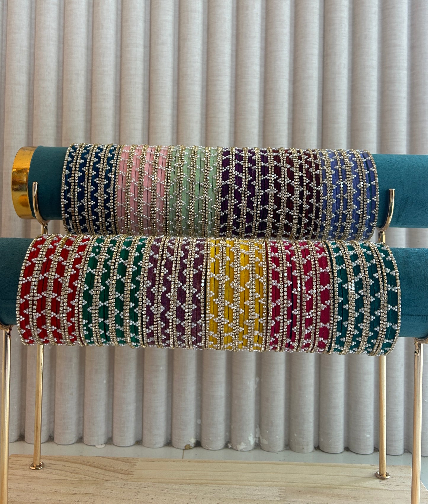 Stone bangle set