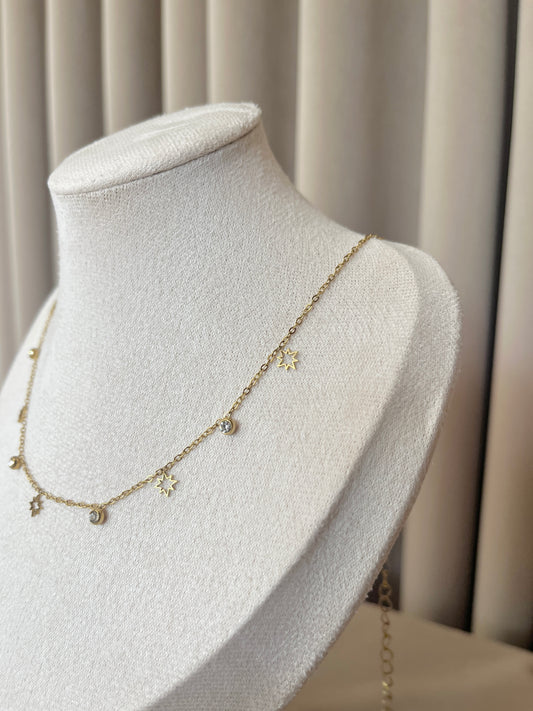 Charm Gold necklace