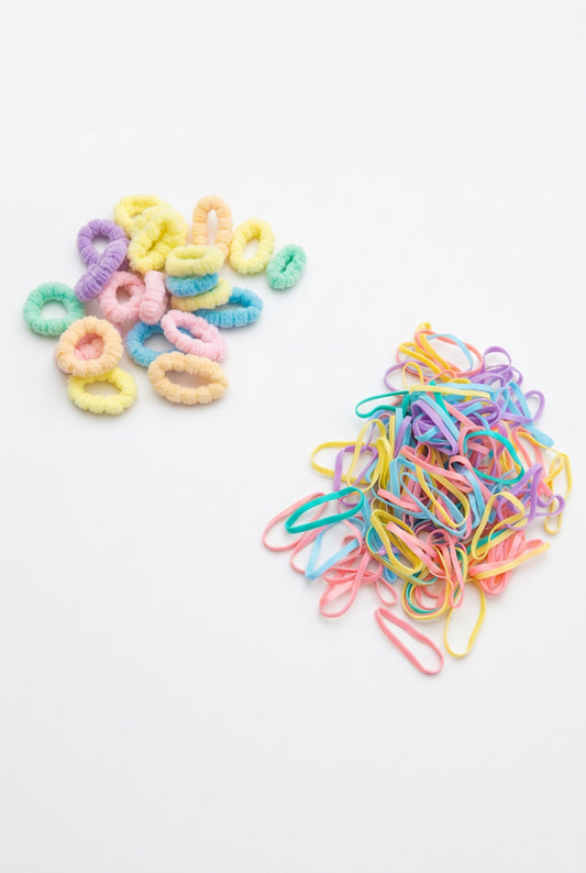 Colourfull hair accessories