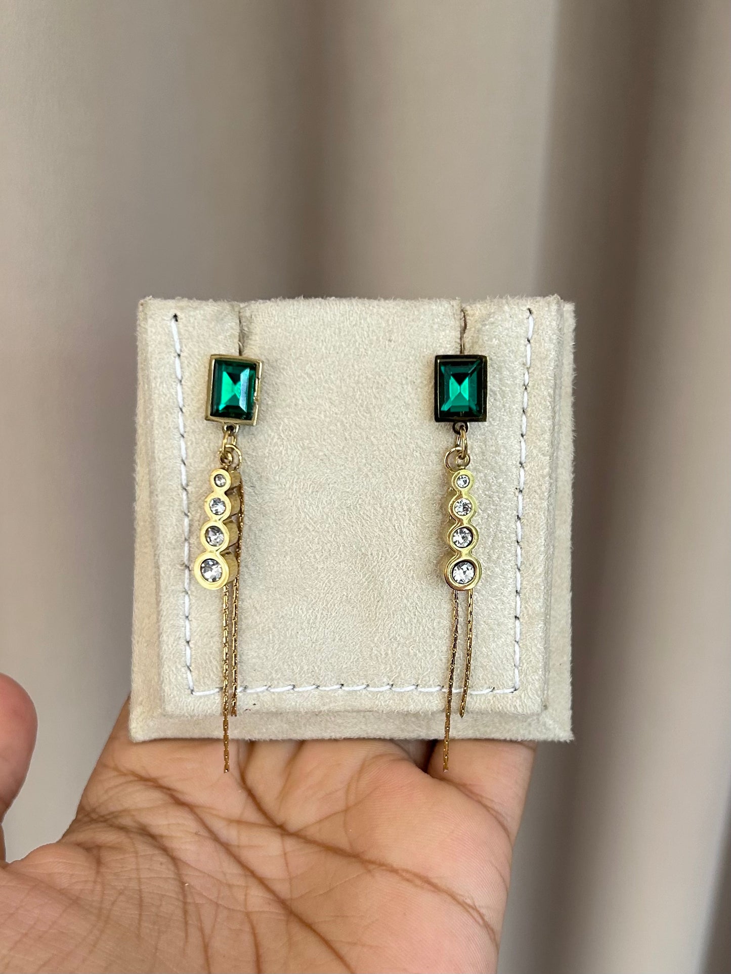 Emerald Earrings