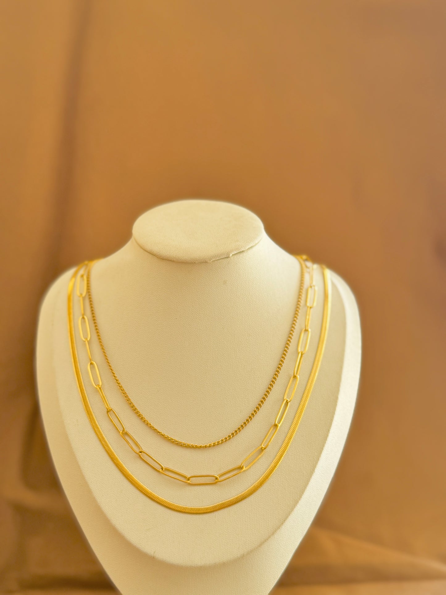 Triple Layered Necklace