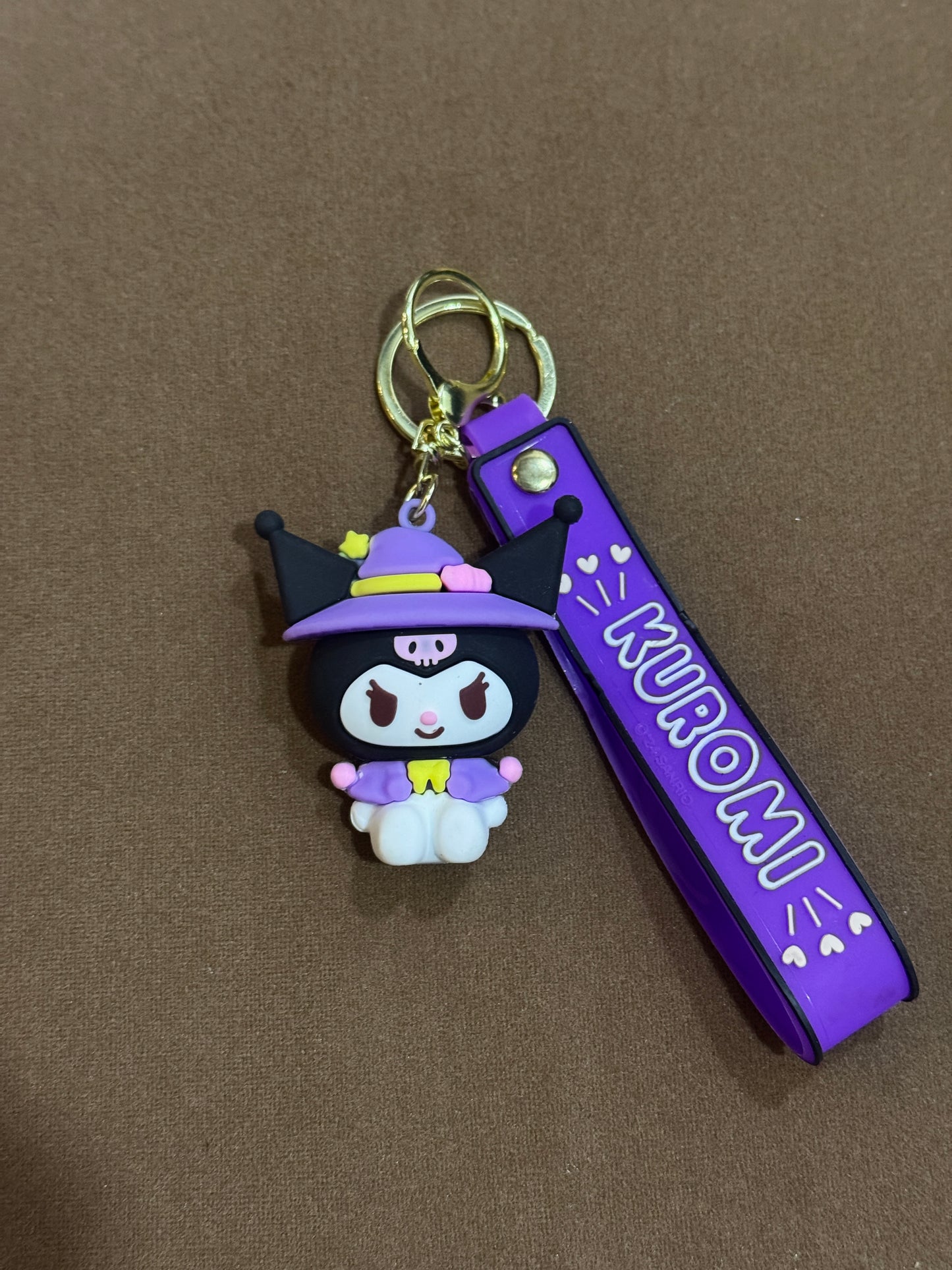 Kuromi Goth-Loli Edition Keychain/Bagcharms