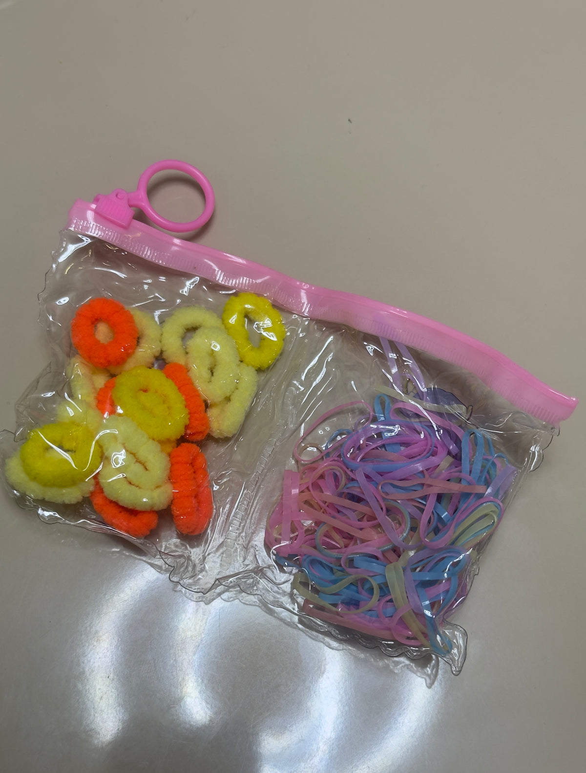 Yellow color hair band