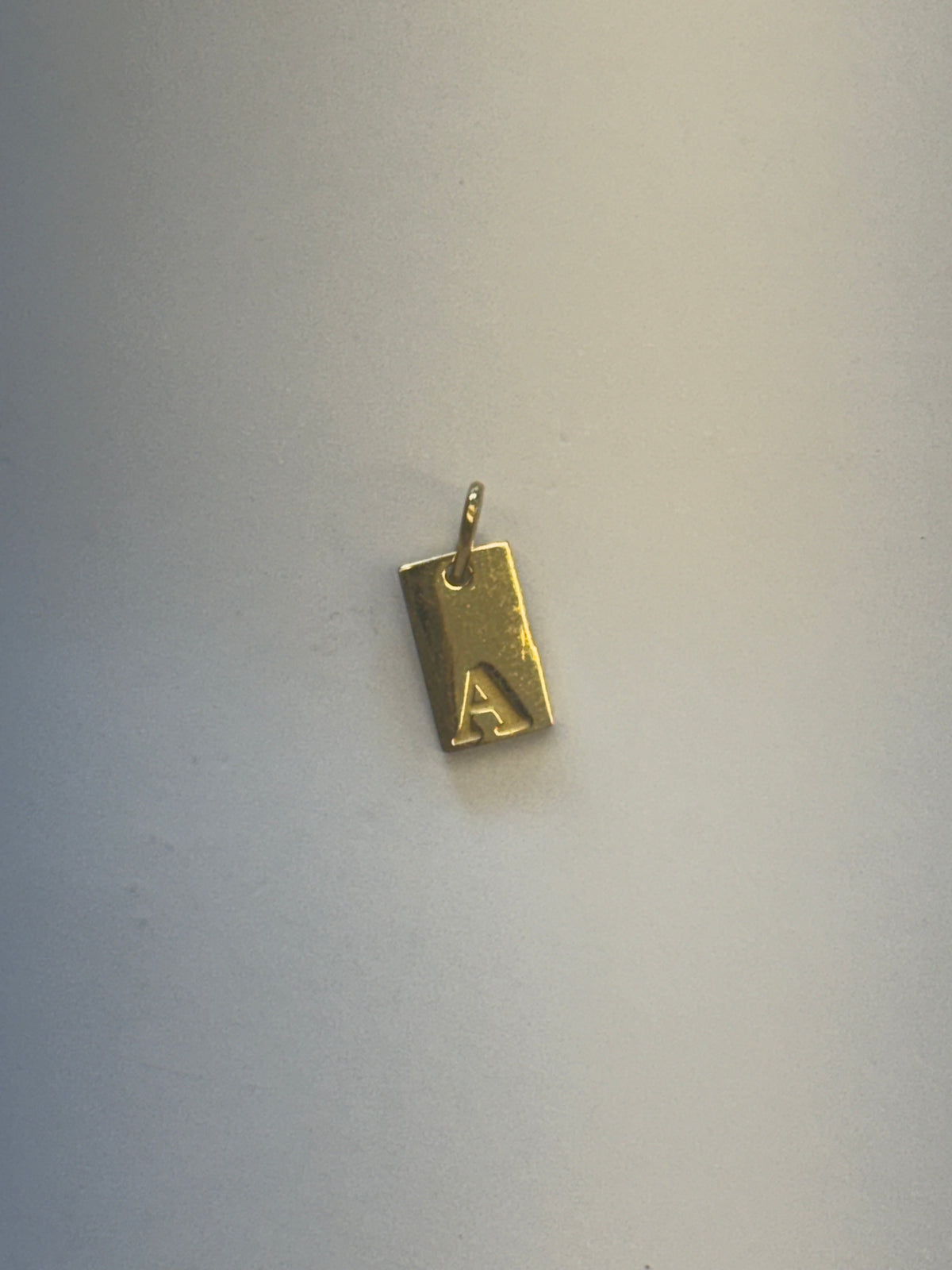 A letter charm