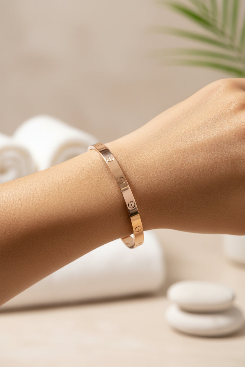 Stack bangle without stone