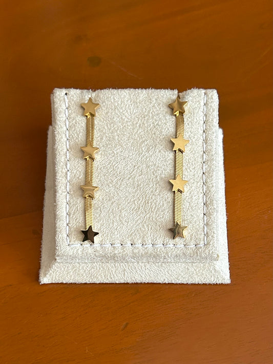 Stardust Linear Earrings