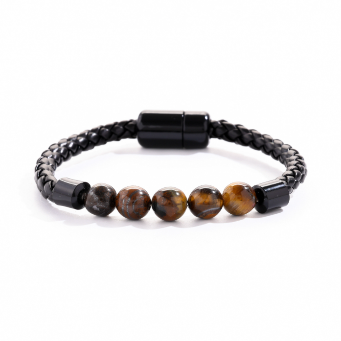 Yellow-Tiger eye stone bracelet