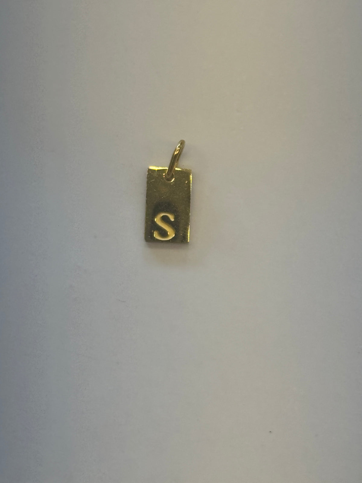 S letter charms