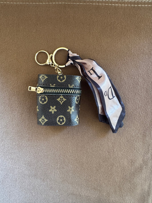 Chic Zip Keychain/Bagcharm