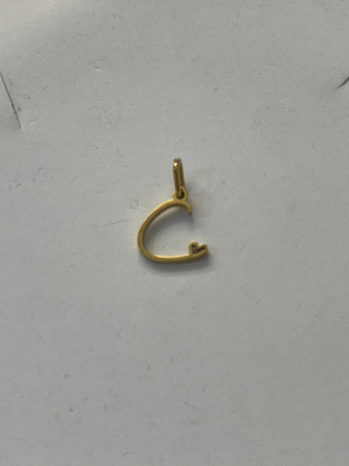C letter charm