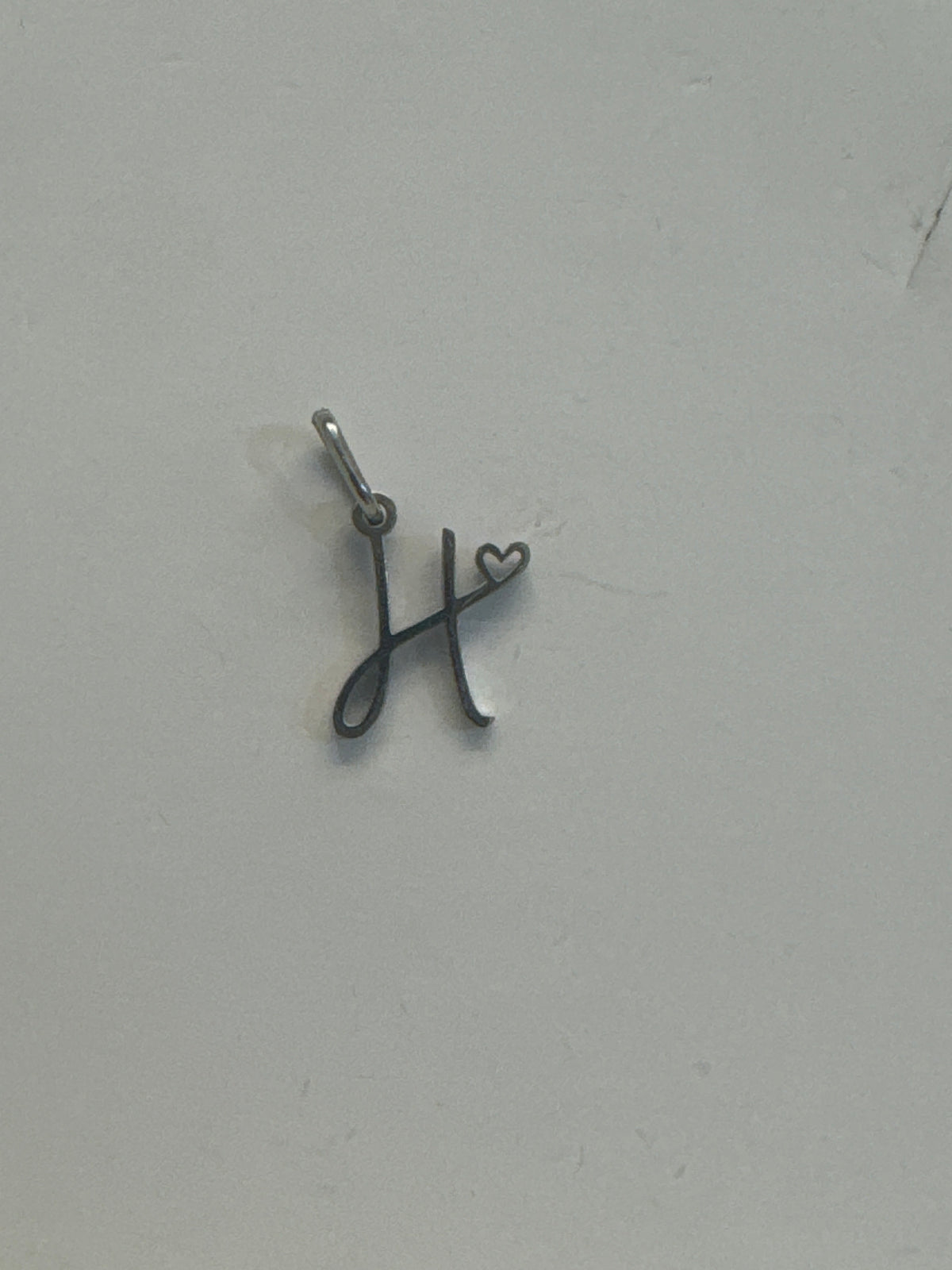 H letter charm