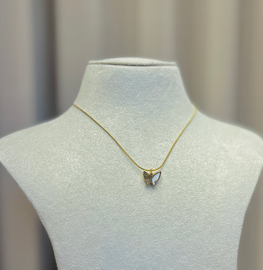 Reversible butterfly Necklace