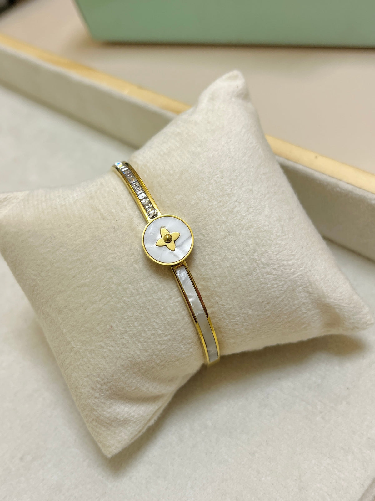 Laila Gold Bangle Baby size