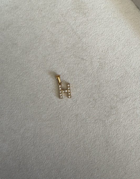 H letter pendant