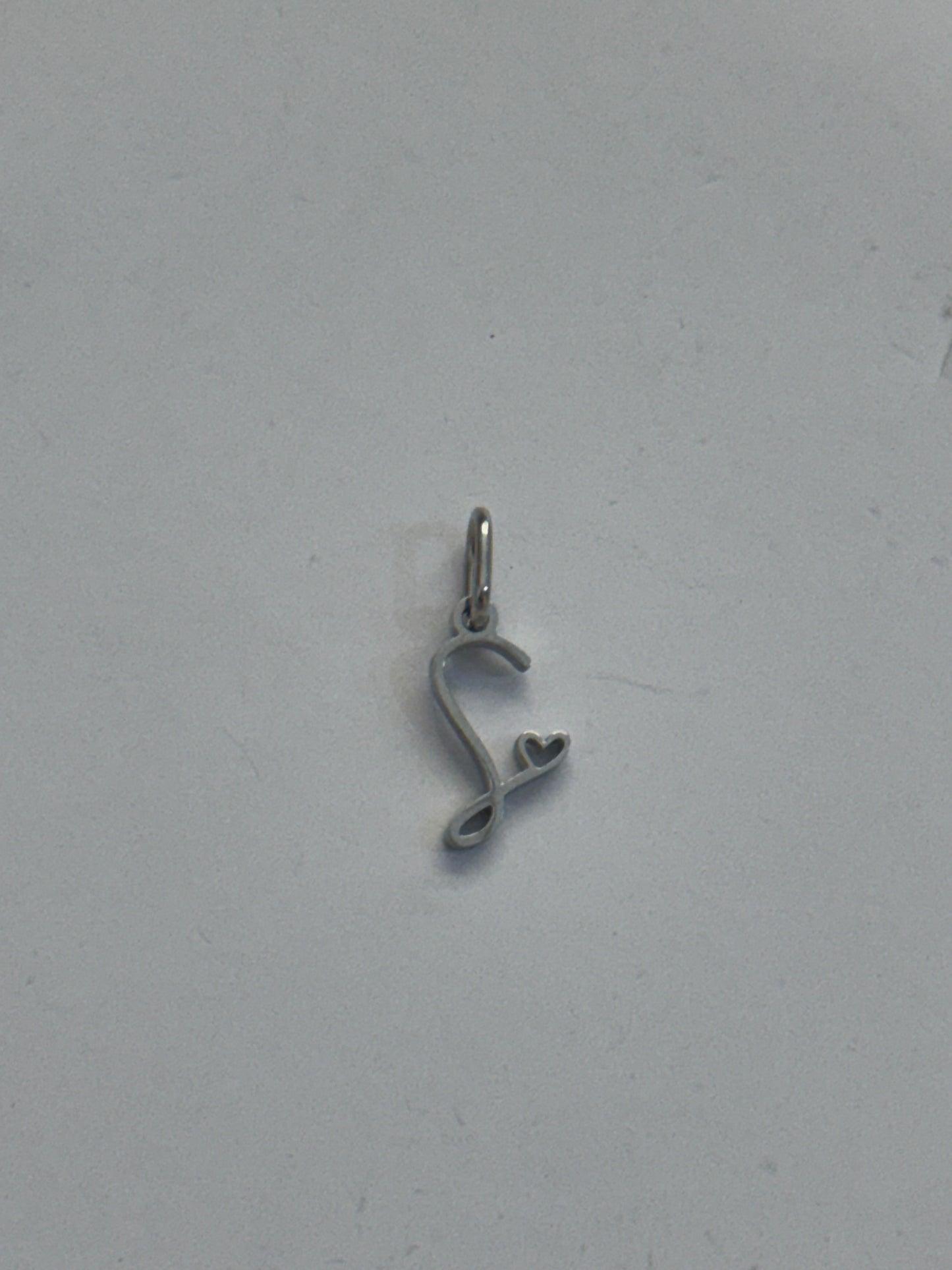 S letter charm
