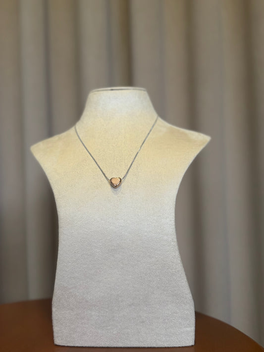 Heart Necklace - Silver