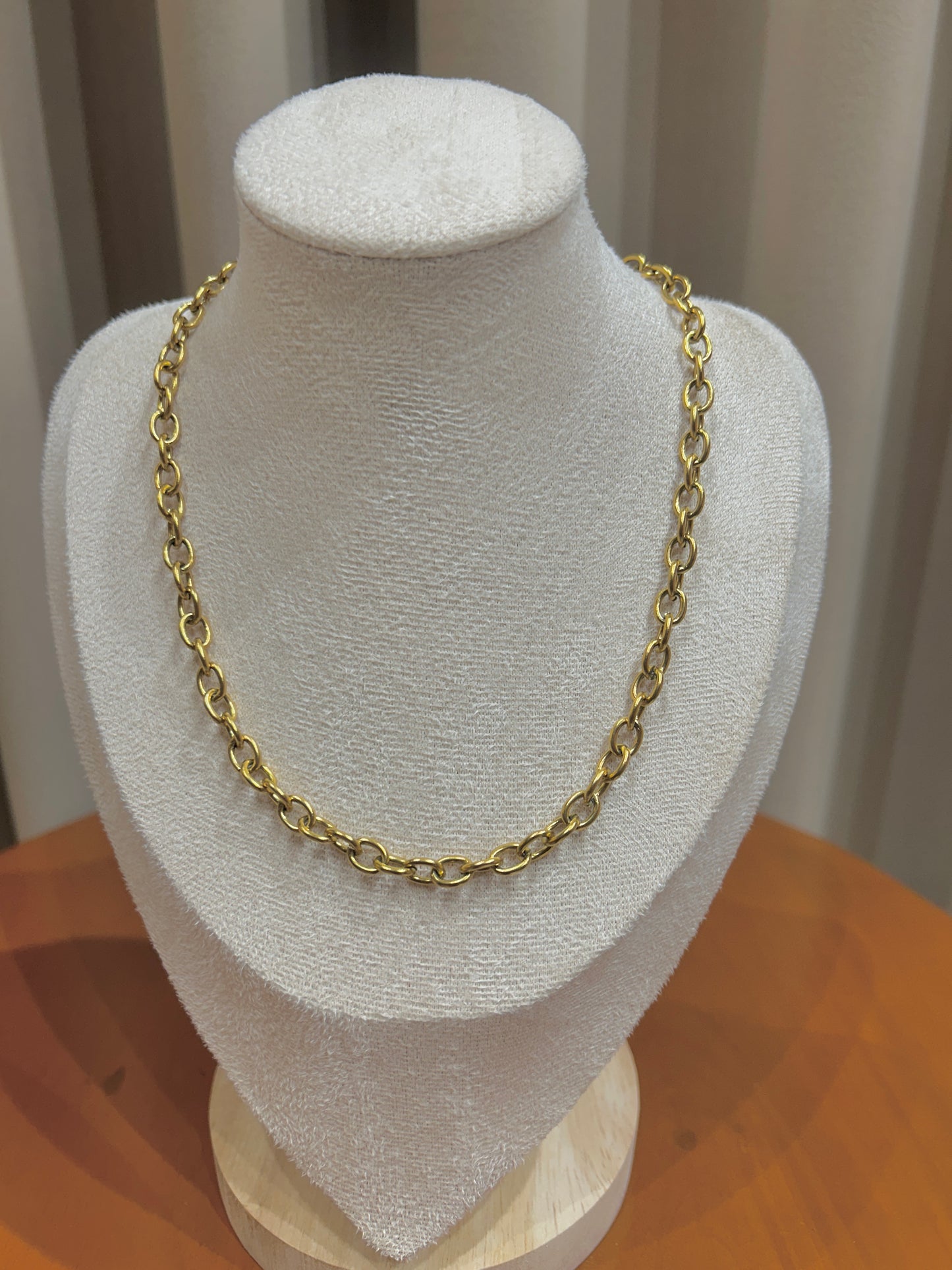 Gold necklace