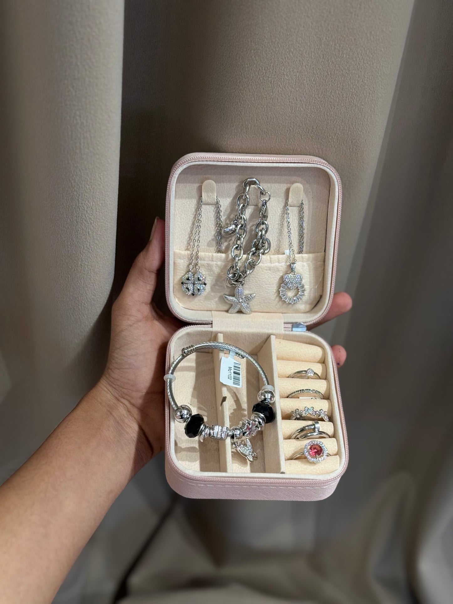 Silver jewelers gift box