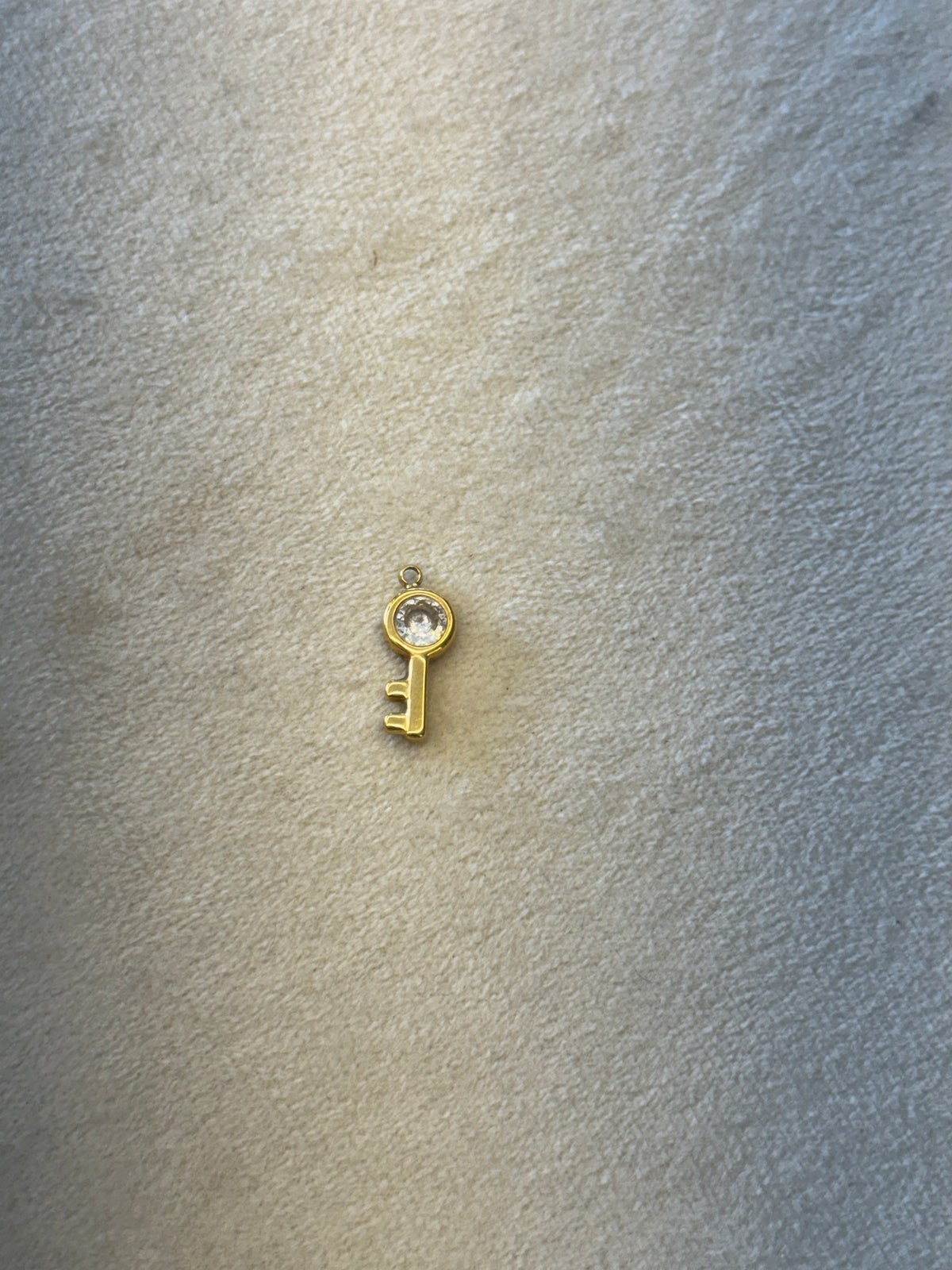 Mini key charm