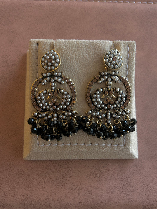Black earring