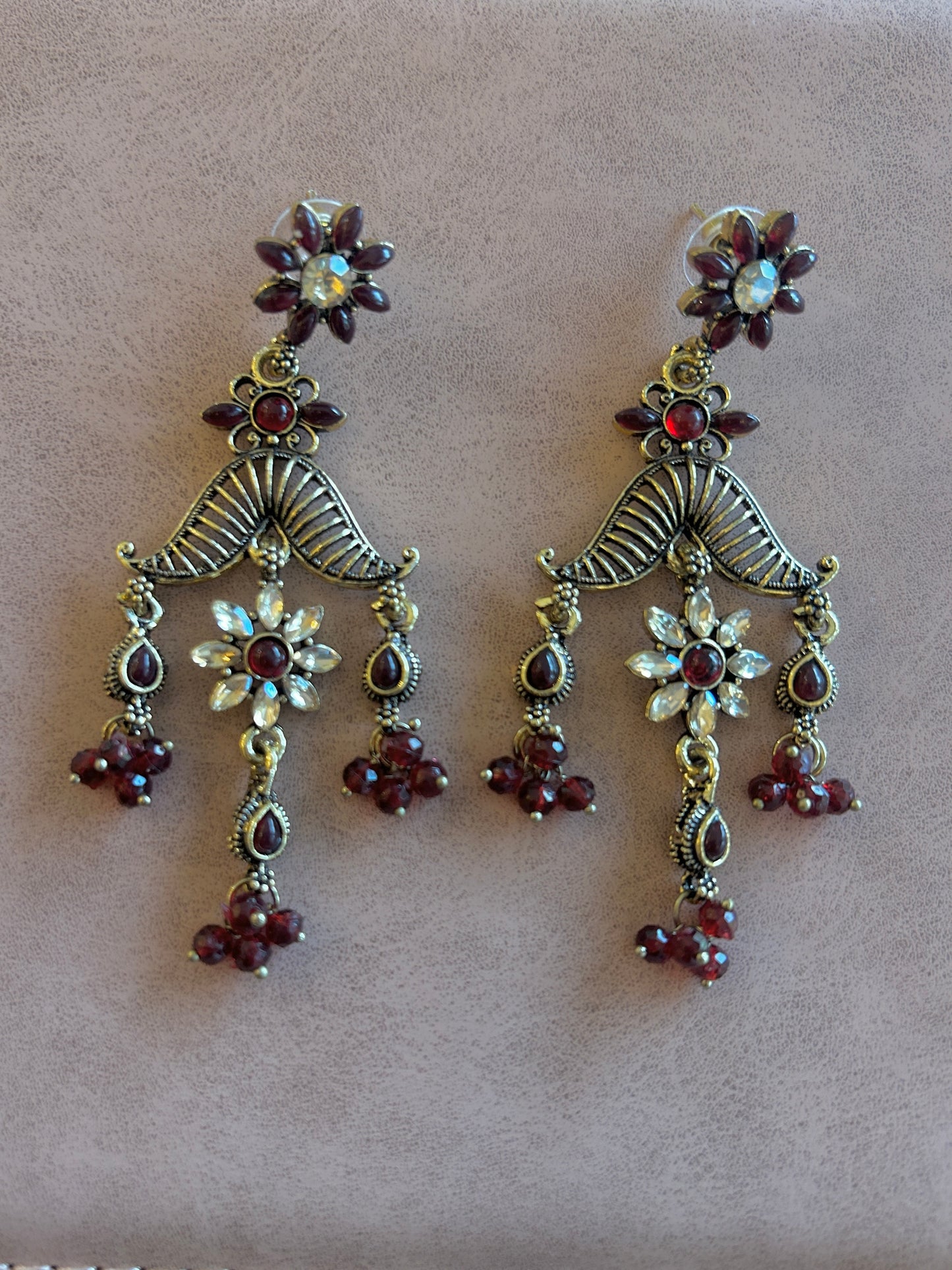 Red earring