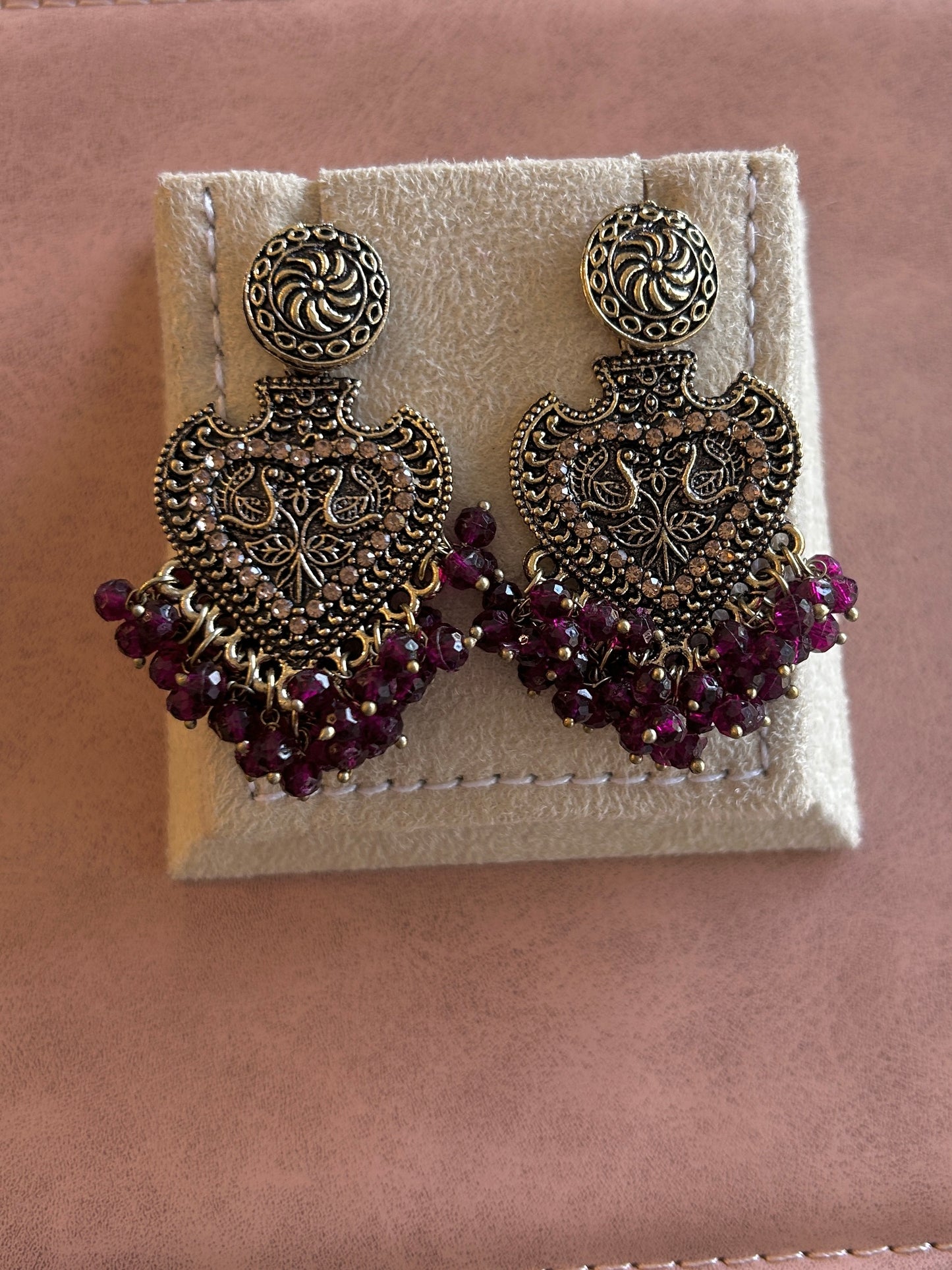 Violet earring