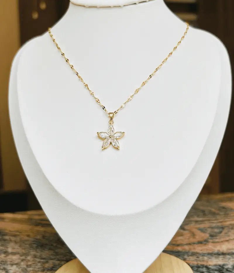 Flower necklace