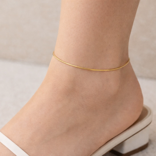 Thin Adult Anklet pair