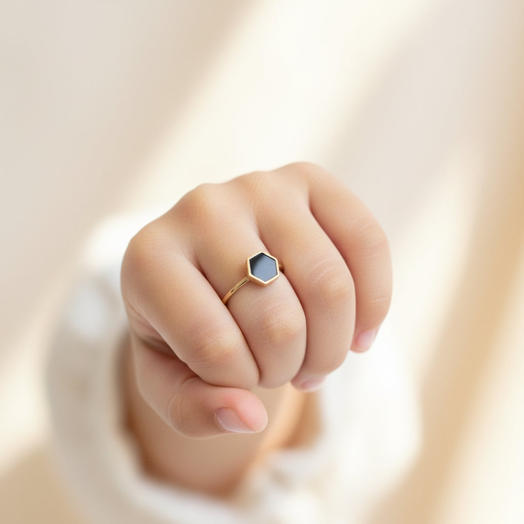 Pentagon kids ring