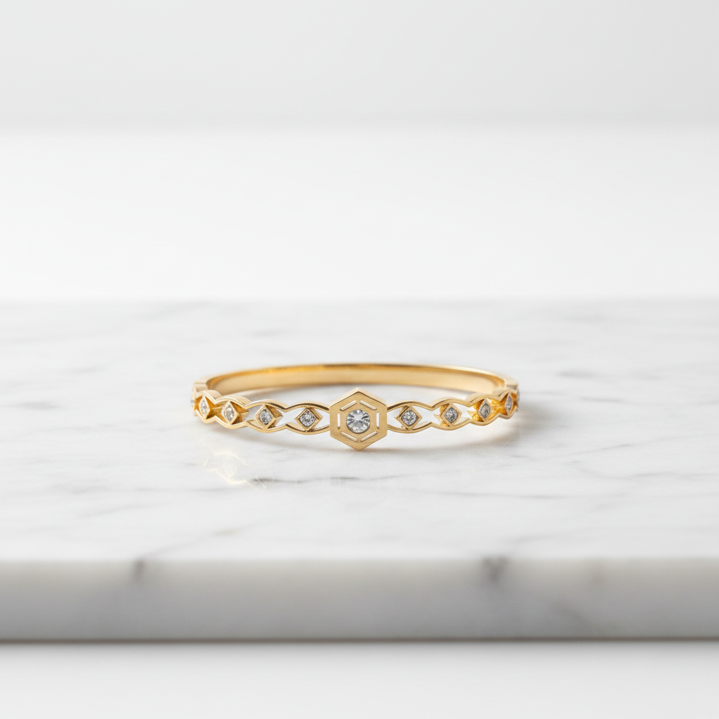 Stone Bangle Baby Size
