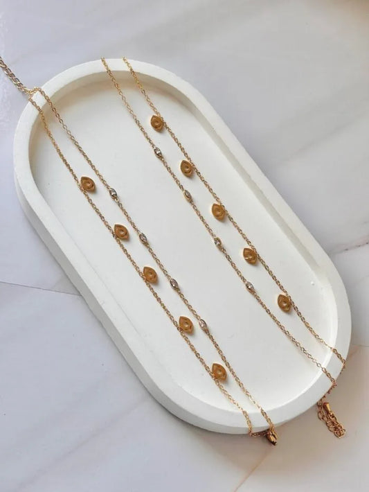 Evil Eye Anklets Pair