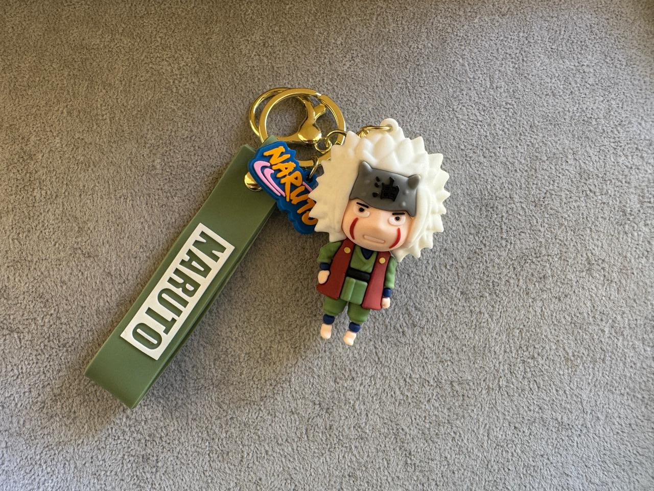 Jiraiya Naruto Keychain